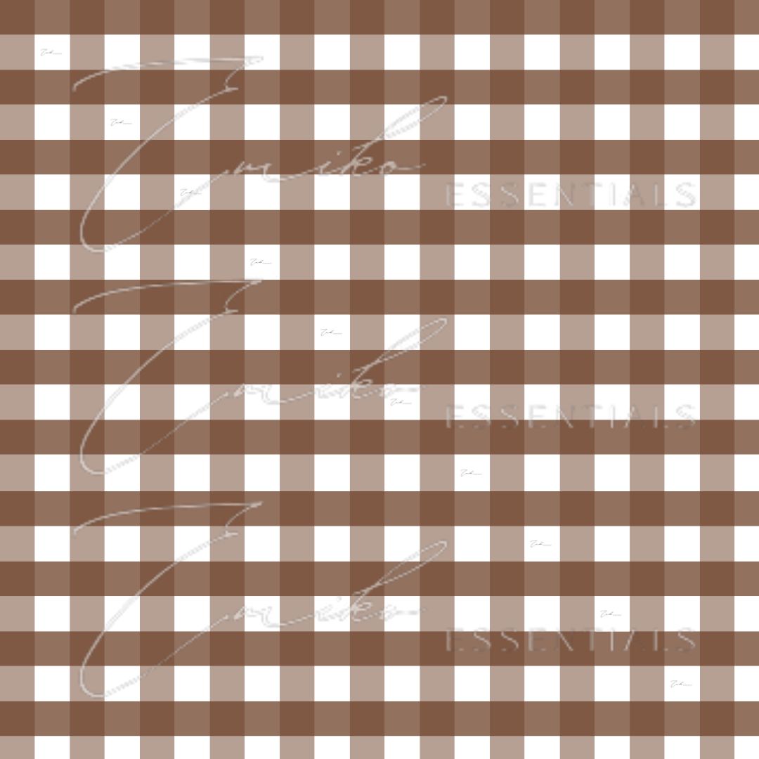 Hot Cocoa Gingham Poly Mailers