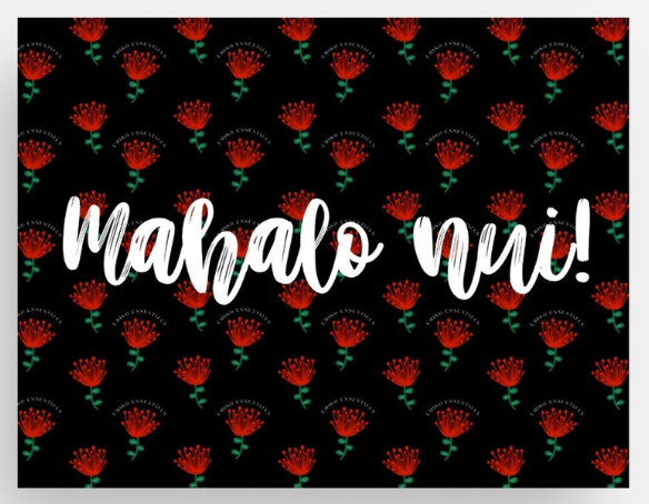'Ohi'a Lehua Thank You Cards