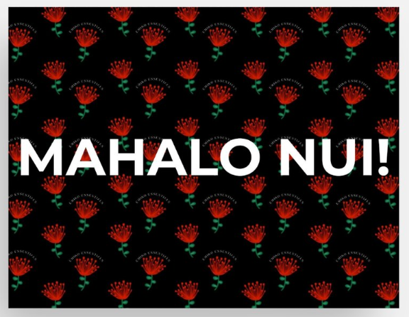 'Ohi'a Lehua Thank You Cards
