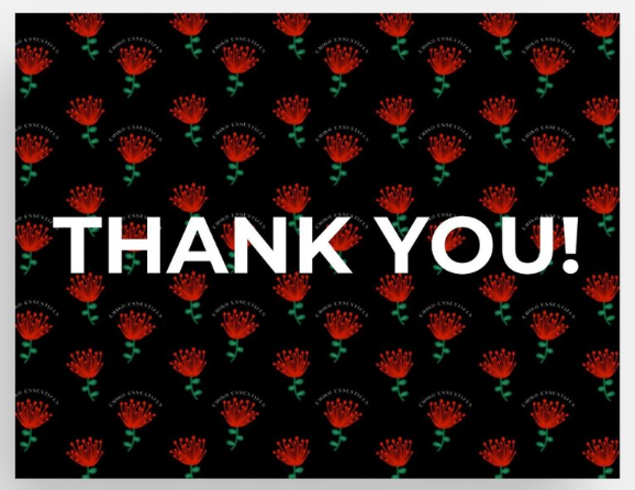 'Ohi'a Lehua Thank You Cards